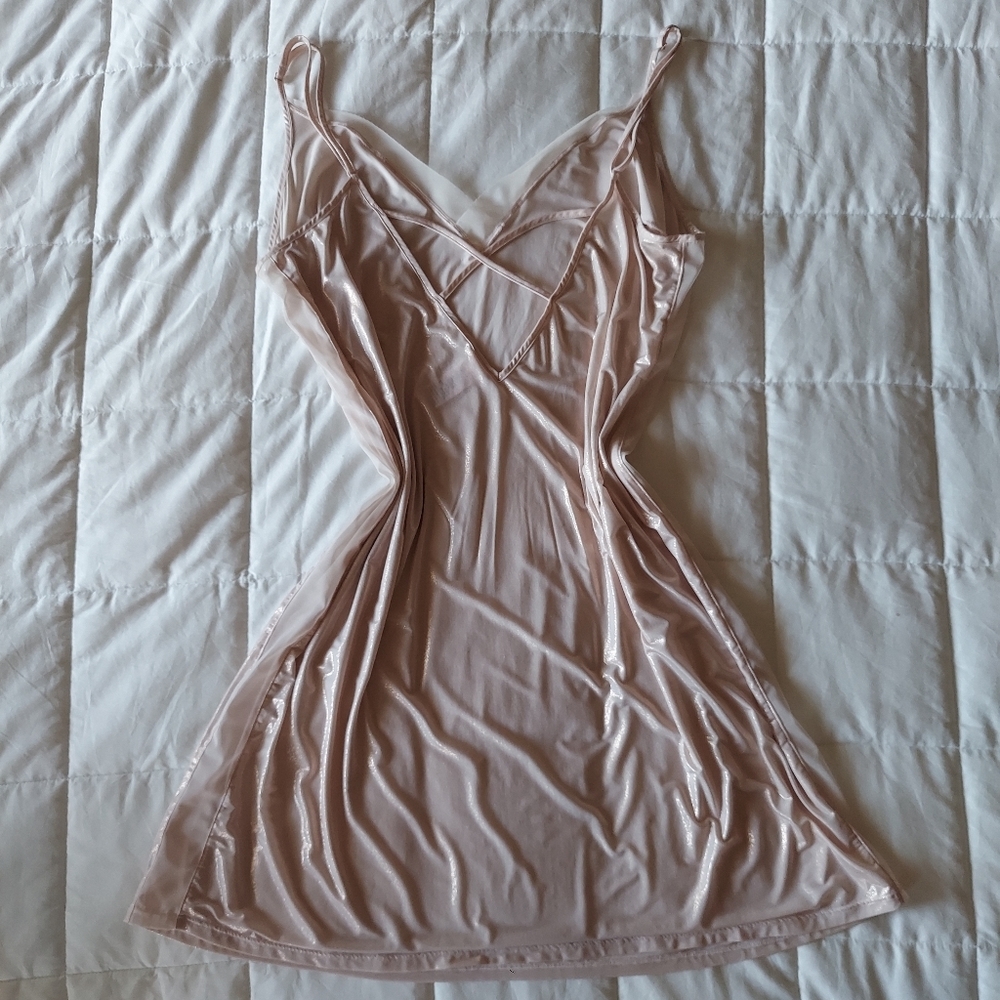 Victoria Secret Wet Look Glitter Lingerie - Picture 2 of 6